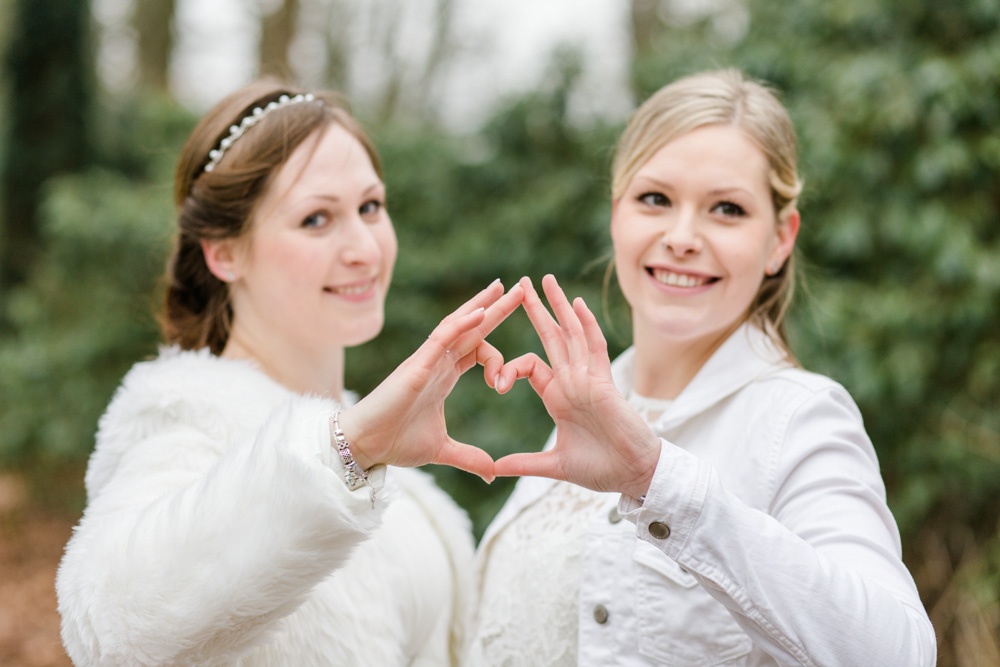Hochzeit im Standesamt Wandsbek und Ohlendorffsche Villa in Volksdorf